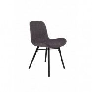WHITE LABEL LIVING stol Lester antracit