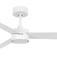 Climate IV takfläkt med belysning, vit, tystgående – Beacon Beacon Lighting - Vardagsrum - Modern - Plast