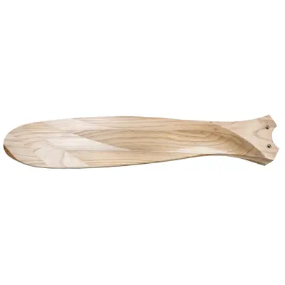 ECO GENUINO takfläkt krom/ljus trä 122 cm – CasaFan - Vardagsrum - Modern