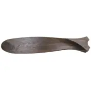 ECO GENUINO takfläkt krom/valnöt 122 cm – CasaFan - Vardagsrum - Modern - Trä