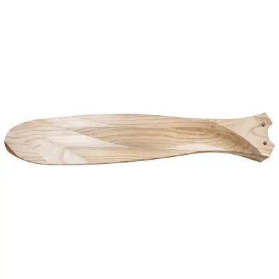 ECO GENUINO takfläkt svart/ljus trä 122 CasaFan - Vardagsrum - Modern