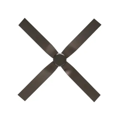 Eco Ventos takfläkt i bronsfärgad metall, IP44, DC, WiFi – CasaFan - Modern