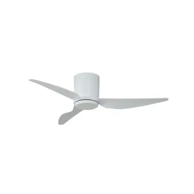 Lindby - Aulo takfläkt Ø 123 cm vit DC tyst