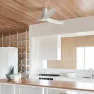 Londo takfläkt, vit, DC-motor, Ø 132 cm Beacon Lighting - Vardagsrum - Modern - Plast