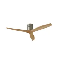 Lucande - Vindur takfläkt Ø 132 cm nickel DC tyst