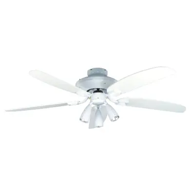 Orion takfläkt, mattvit