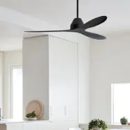 Whitehaven takfläkt, svart, DC, Ø 142 cm – Beacon Beacon Lighting - Vardagsrum - Modern - Plast