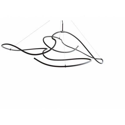 101 COPENHAGEN - Ghost Ljuskrona Big Burned Svart