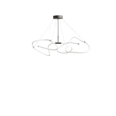 101 COPENHAGEN - Ghost Ljuskrona Mini Akryl/Rostfrit Stål