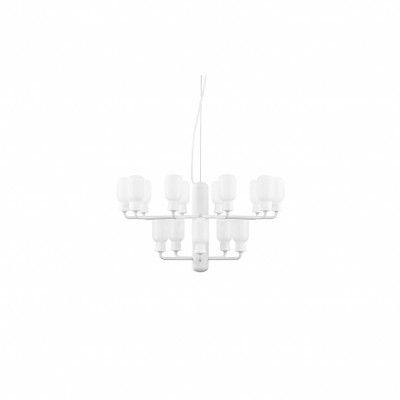 Amp Small takkrona, opal/mattvit 32,5cm