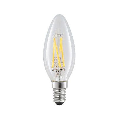 Arcchio - LED-lampa 4W 2700K filament Kerze E14