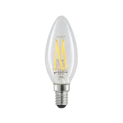 Arcchio - LED-lampa 4W 2700K filament Kerze E14