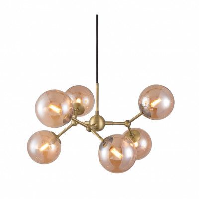 Atom Takkrona Antik Mässing Ø57cm