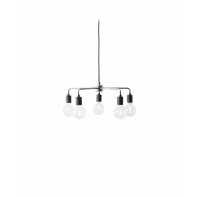 Audo Copenhagen - Leonard Chandelier Borstat Stål Menu