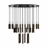 Audo Copenhagen Tubulaire takkrona 38 Anodized bronzed