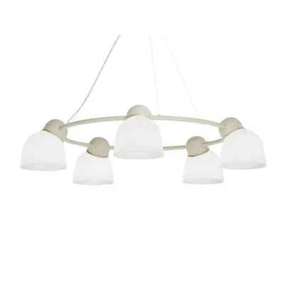 Belid - Bird Ljuskrona Ø95,3 Sand/Brass/Opal