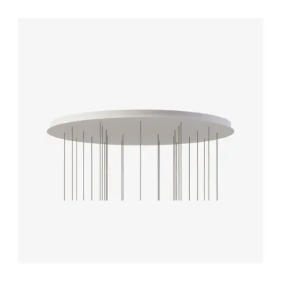 CANOPY Flowerpot Chandelier VP10 31 pendants Ø89 cm Matt White