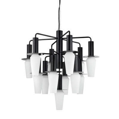 Design By Us - Harakiri Mini Ljuskrona Black/Opal