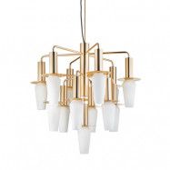 Design By Us - Harakiri Mini Ljuskrona Gold/Opal