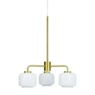 Dyberg Larsen - Arp 3 Ljuskrona Opal/BrassDybergLarsen