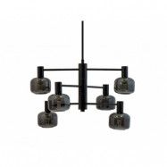 Dyberg Larsen - Arp 6 Ljuskrona Black/SmokeDybergLarsen