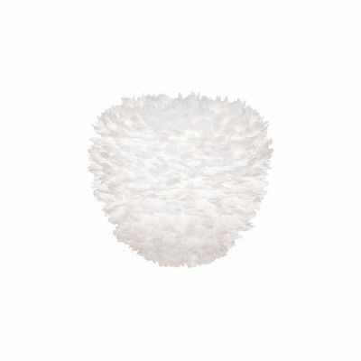 Fjäderlampa Eos Evia medium, vit