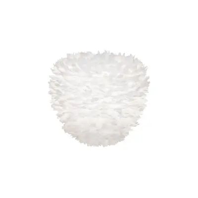 Fjäderlampa Eos Evia medium, vit