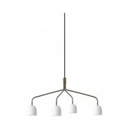 GUBI - Howard 4 Ljuskrona Long Bone China
