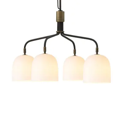 GUBI - Howard 4 Ljuskrona Short Bone China