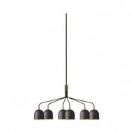 GUBI - Howard 6 Ljuskrona Gunmetal