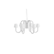 HAY - Apollo 745 Ljuskrona Alu/White Opal