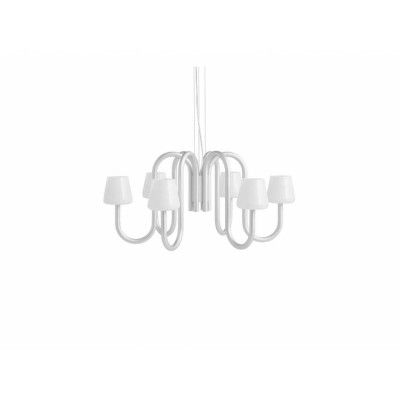 HAY - Apollo 745 Ljuskrona Alu/White Opal