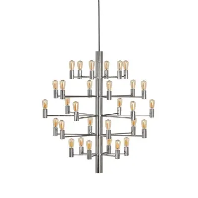 Herstal - Manola 30 Ljuskrona Chrome