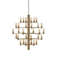 Herstal - Manola 30 Ljuskrona Satin Brass