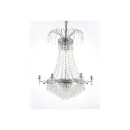 Kristallkrona Empire Classic 6-Arm Medium Krom 55cm