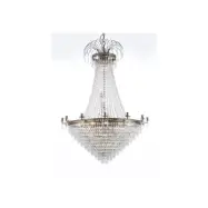 Kristallkrona Empire Classic Ny 10-Arm Xl Antikmässing 95cm