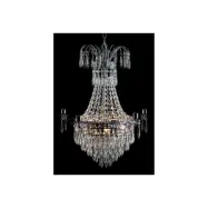 Kristallkrona Empire Classic Ny 5-Arm Liten Krom 49cm