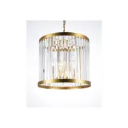 Kristallkrona Forever Borstad Mässing 48cm