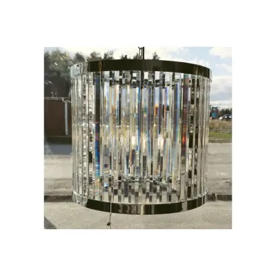 Kristallkrona Forever Krom 48cm