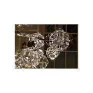 Kristallkrona Love Krom 100cm