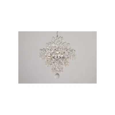 Kristallkrona Silvia Krom 26cm