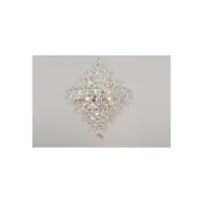 Kristallkrona Silvia Krom 40cm