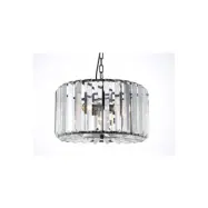 Kristallkrona Young Svartlackerad 38cm