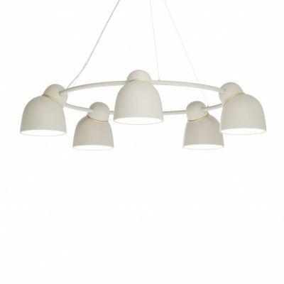 Bird krona Ø953 sand/mässing E14