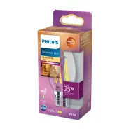 LED-lampa 2,5W(25W) kronljus E14 dim to warm