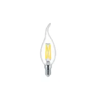 LED-lampa 3,4W(40W) kronljus E14 klar, dim to warm