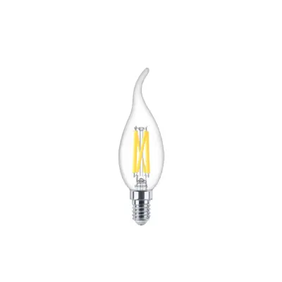 LED-lampa 3,4W(40W) kronljus E14 klar, dim to warm
