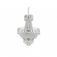 Lindby - Casparia Ljuskrona Clear/Chrome