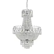 Lindby - Casparia Ljuskrona Clear/Chrome