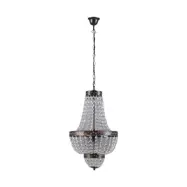 Lindby - Jorve Ljuskrona Crystal/Antique